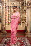 Mastaani ~ Pure Mul Cotton Handloom Saree - Soft Pink