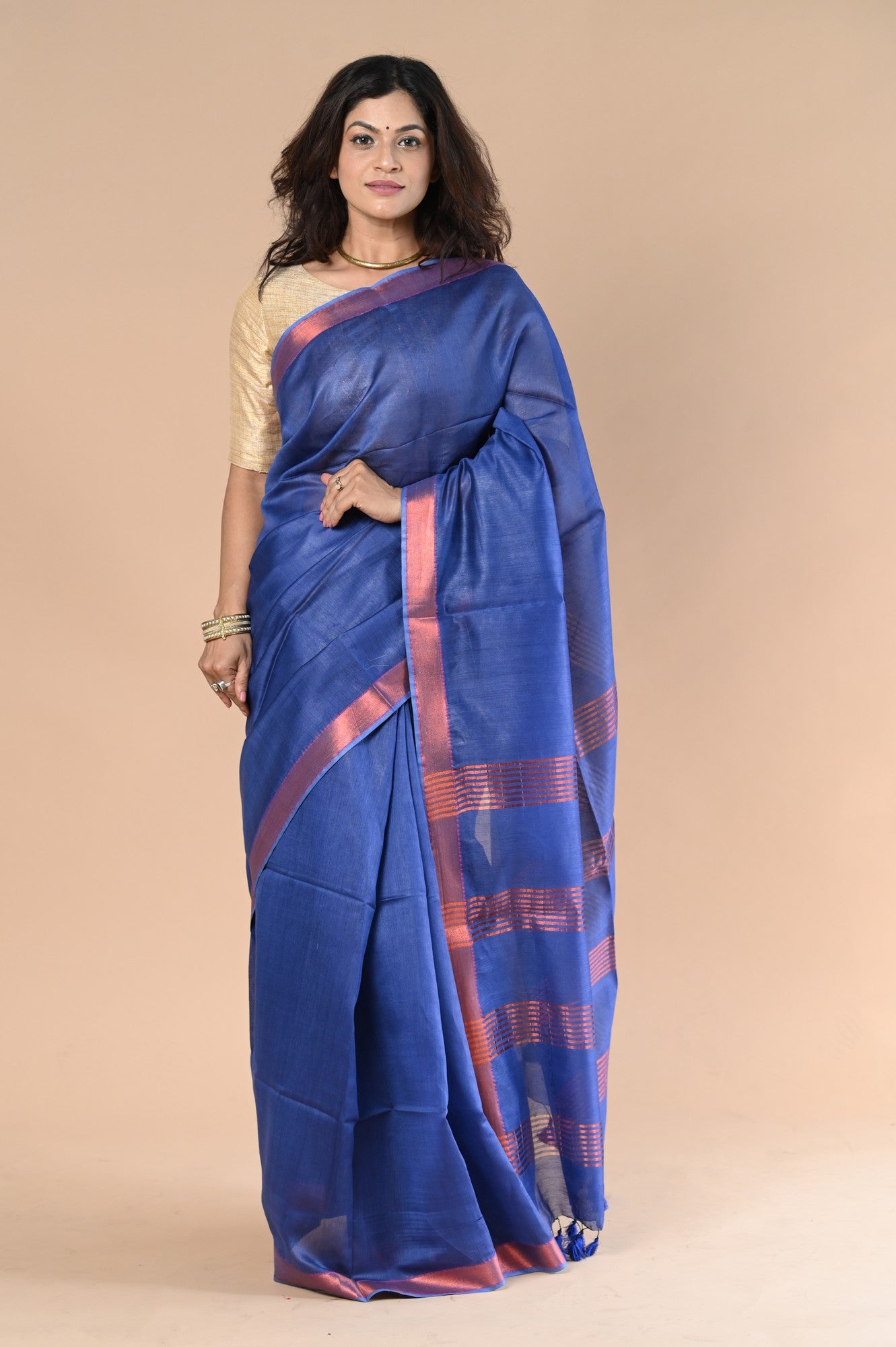 Buy Wedding Wear Blue Weaving Crepe Silk Saree Online From Surat Wholesale  Shop.