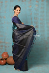 Anokhi ~ Handloom Pure Soft Silk Saree with Designer Pallu ~ Aqua Blue (Limited Edition)