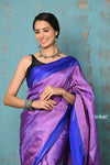 Anokhi ~ Handloom Pure Soft Silk Saree with Designer Pallu ~ Orchid Purple (Limited Edition)