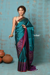 Anokhi ~ Handloom Pure Soft Silk Saree with Designer Pallu ~ Ocean Mist Blue (Limited Edition)