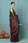 Anokhi ~ Handloom Pure Soft Silk Saree with Designer Pallu ~ Jade Green (Limited Edition)