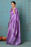 Anokhi ~ Handloom Pure Soft Silk Saree with Designer Pallu ~ Lavender