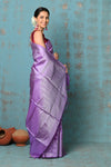 Anokhi ~ Handloom Pure Soft Silk Saree with Designer Pallu ~ Lavender