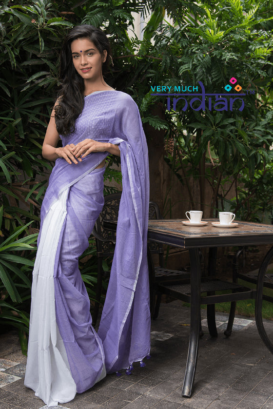 Charkha Cotton  (Lavender)