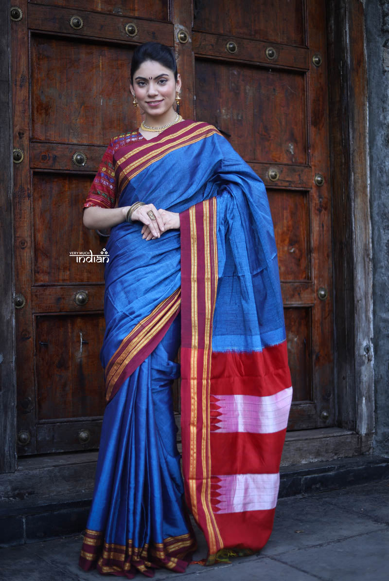 Buy Green Sarees for Women by Indie Picks Online | Ajio.com