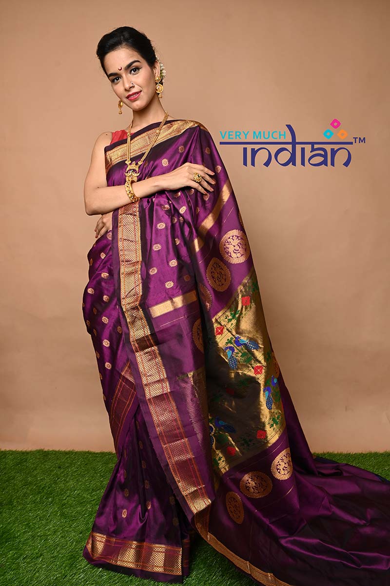 Maharani paithani at Rs 1400 | पठानी साड़ी in Pune | ID: 2850306781433